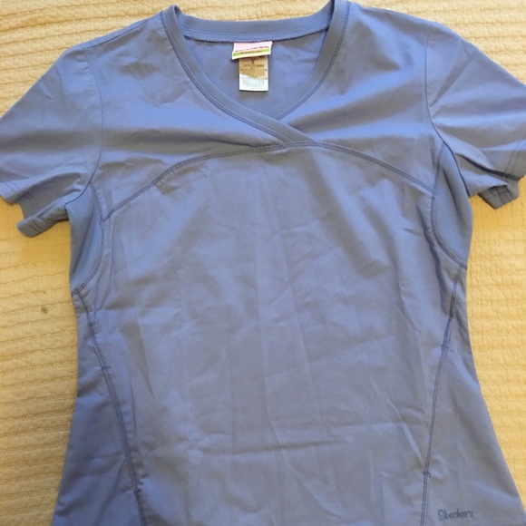 skechers scrub top